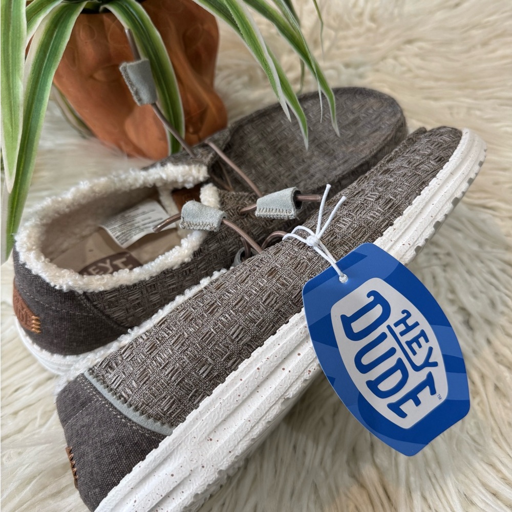 New🌿Hey Dude Wendy Fink Wool Beige